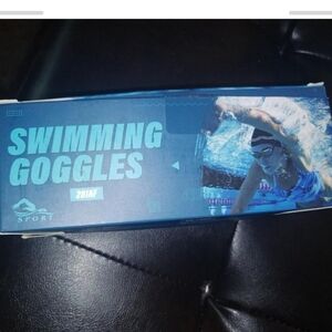Blue Swimming Goggles